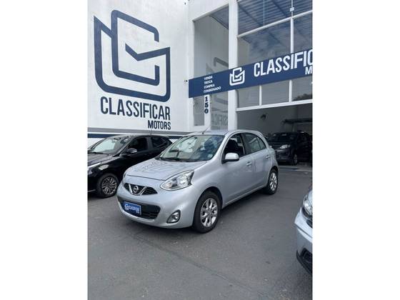 NISSAN MARCH 1.0 SV 16V FLEX 4P MANUAL NISSAN MARCH 1.0 SV 16V FLEX 4P MANUAL